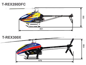 T-REX250኱傫Ȃ܂B